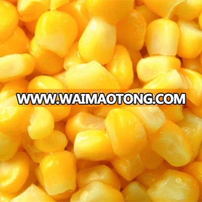 Best selling high quality IQF frozen sweet corn with Grade A